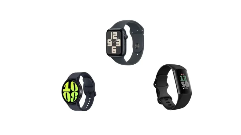 Apple Watch SE (2nd Gen), Fitbit Charge 6, Samsung Galaxy Watch 6