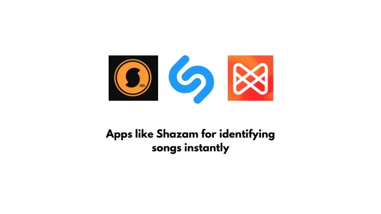 Apps like Shazam for identifying songs instantly, SoundHound, Musixmatch, Siri and iPhone’s built in recognition