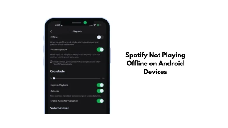 Spotify Not Playing Offline on Android Devices