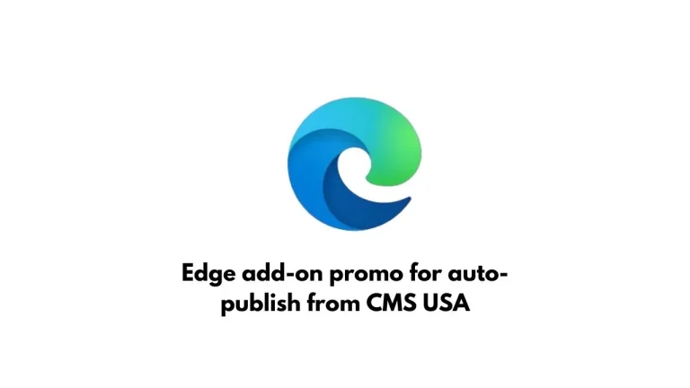 Edge add-on promo for auto-publish from CMS USA